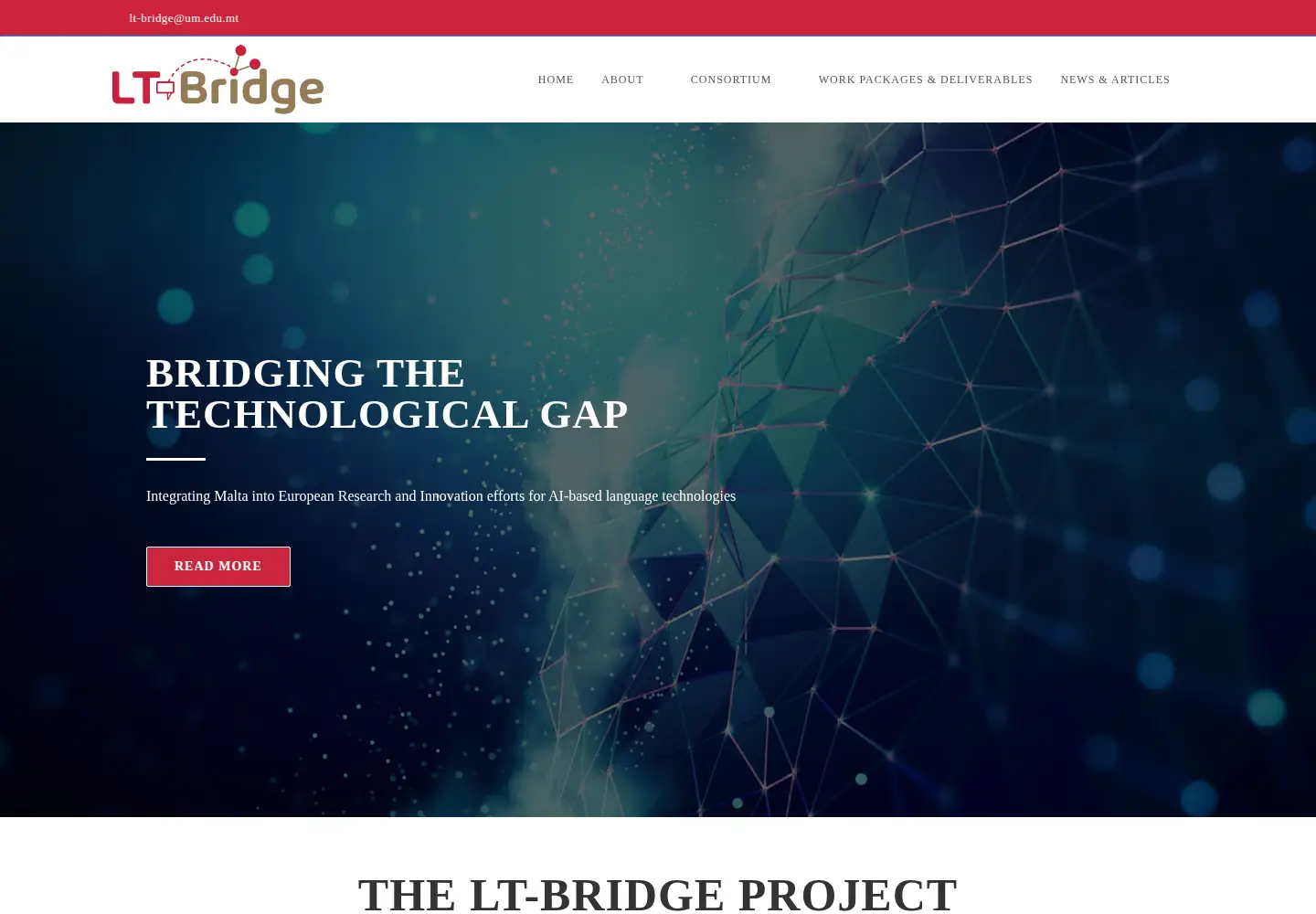 Screenshot of lt-bridge.eu