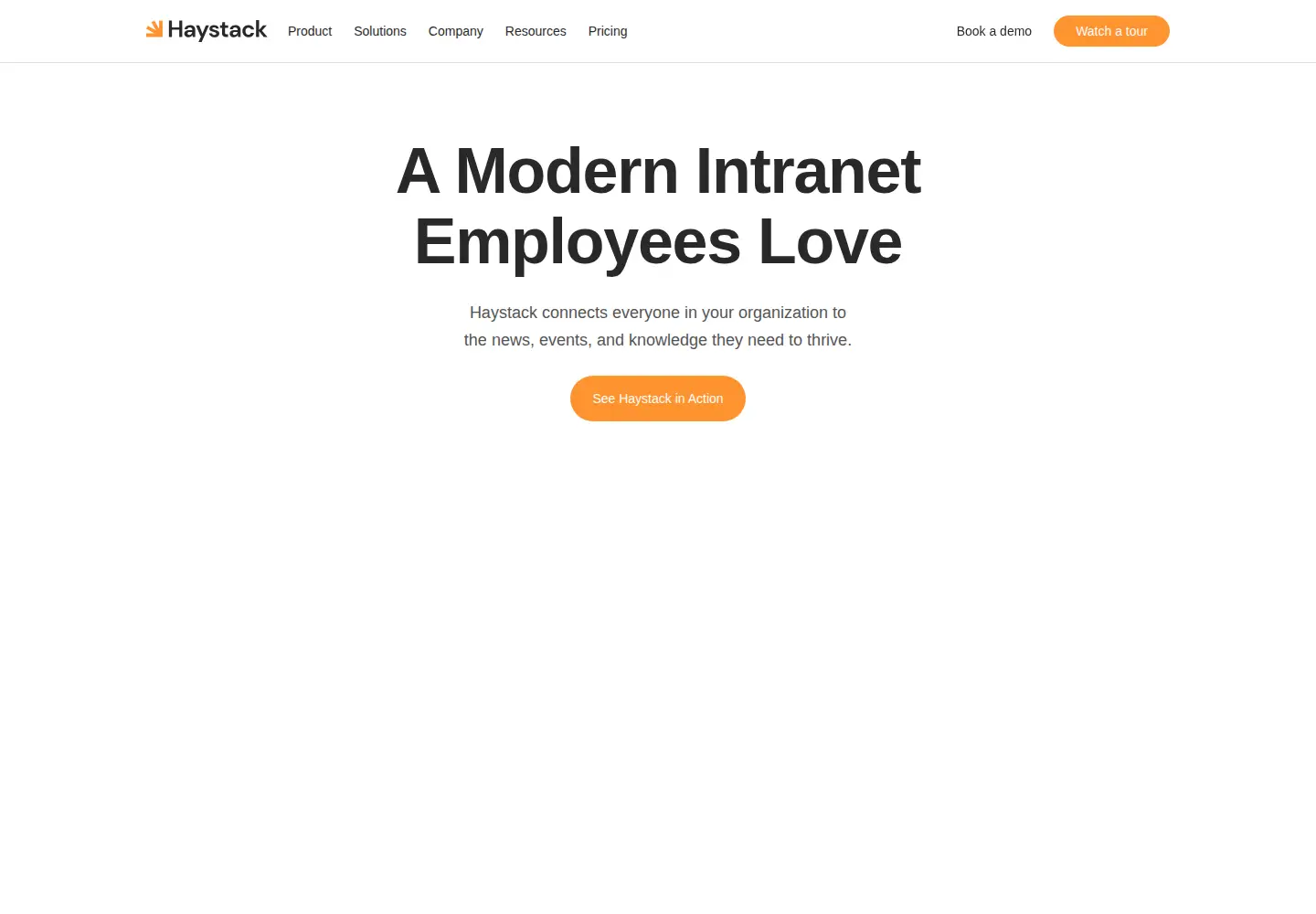 Screenshot of haystackteam.com