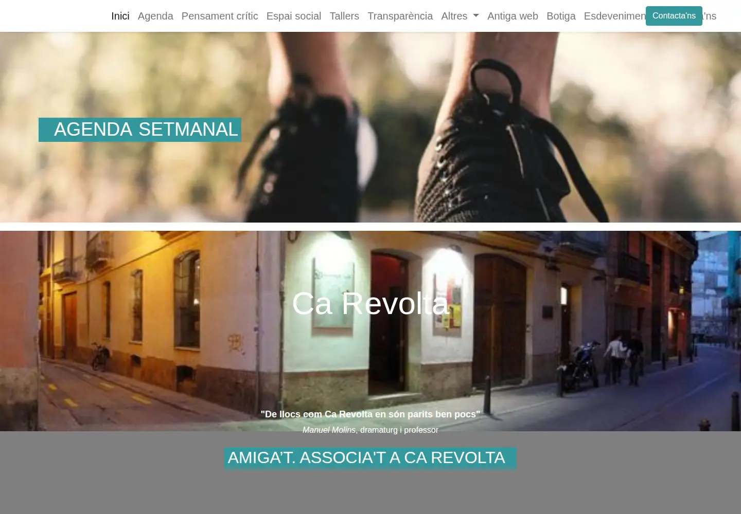 Screenshot of carevolta.org