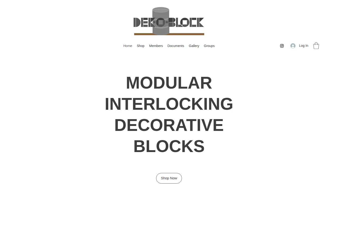 Screenshot of dek-o-block.com