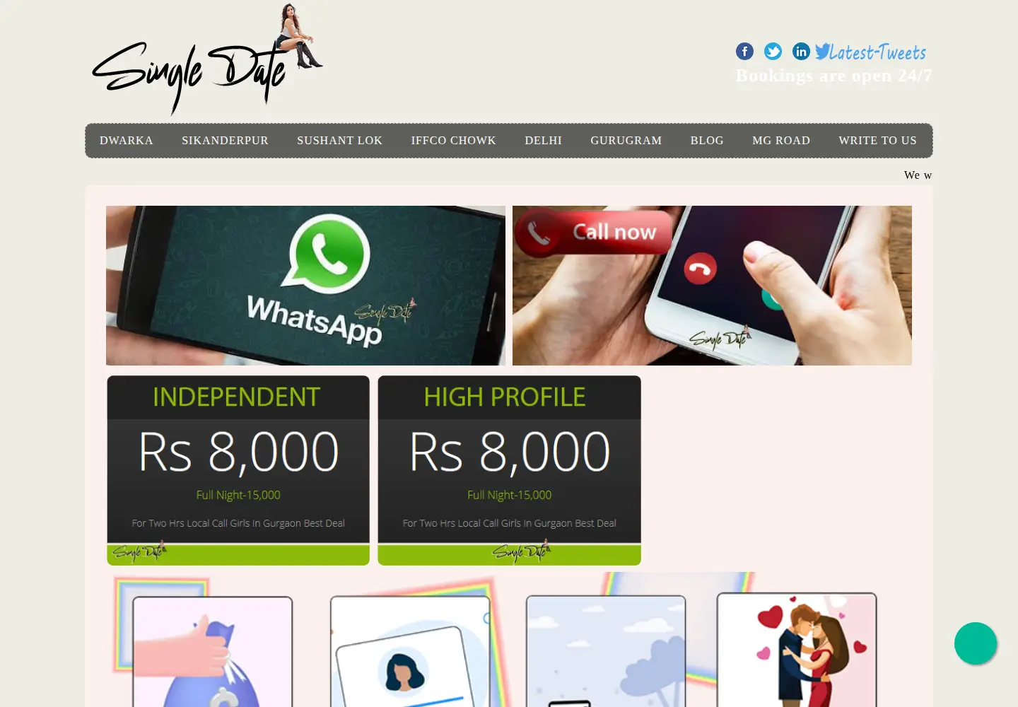Screenshot of singledate.in