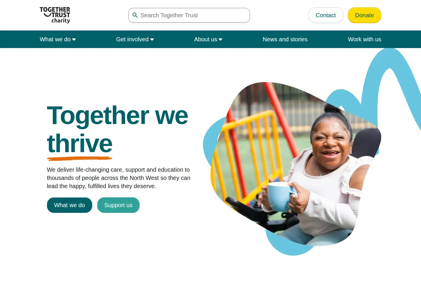 Screenshot of togethertrust.org.uk