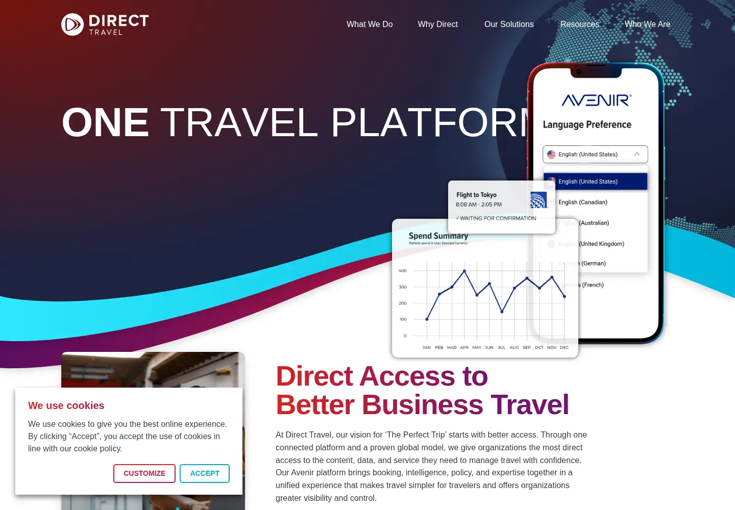 Screenshot of dt.com