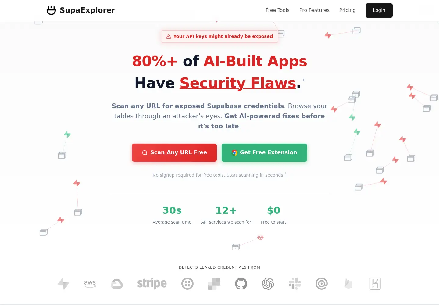 Screenshot of supaexplorer.com