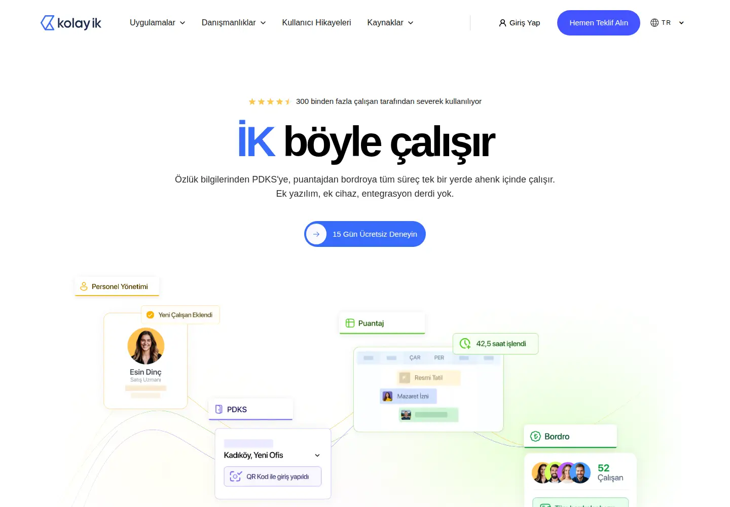 Captured homepage of kolayik.com in the current scan