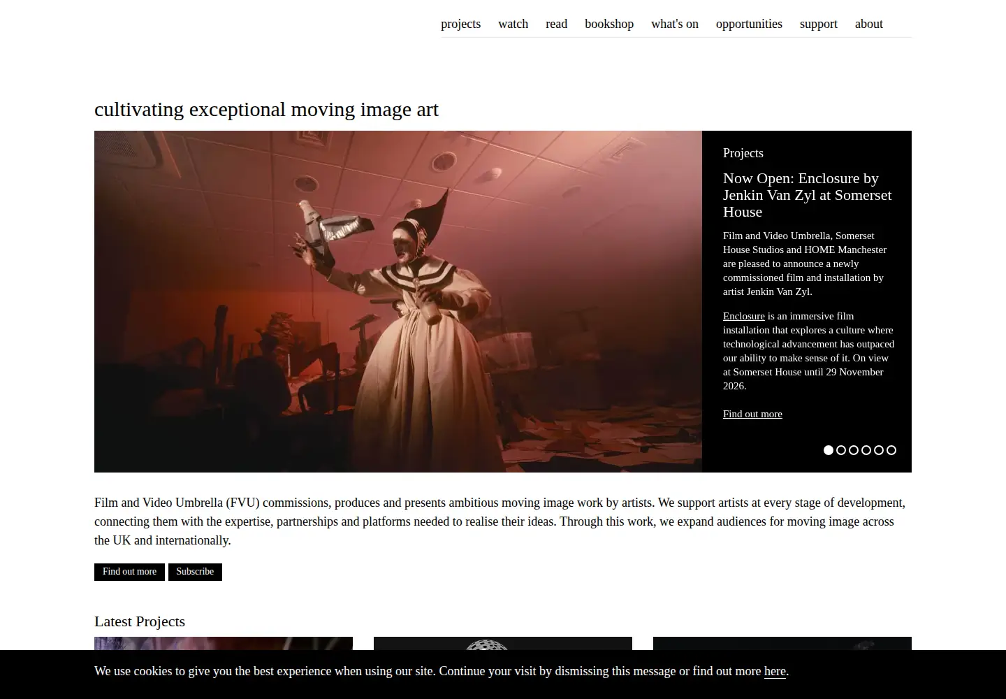 Screenshot of fvu.co.uk