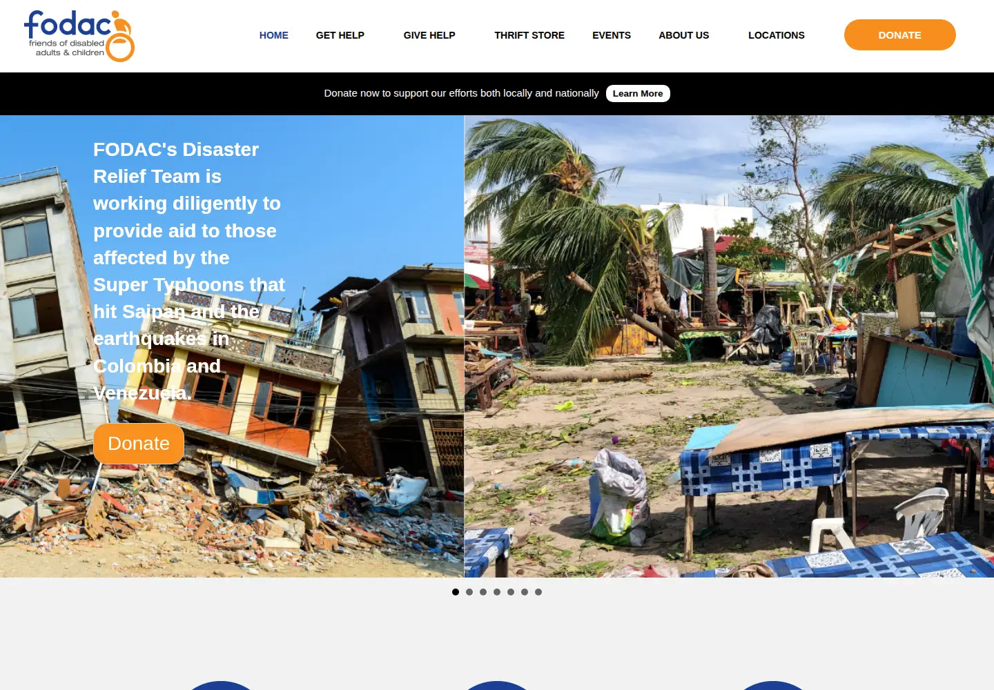 Screenshot of fodac.org