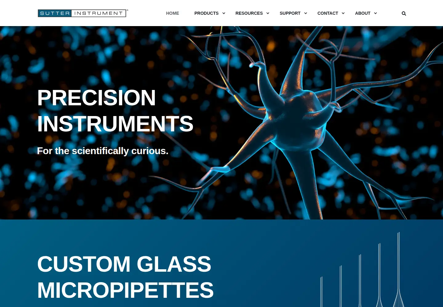Screenshot of sutter.com