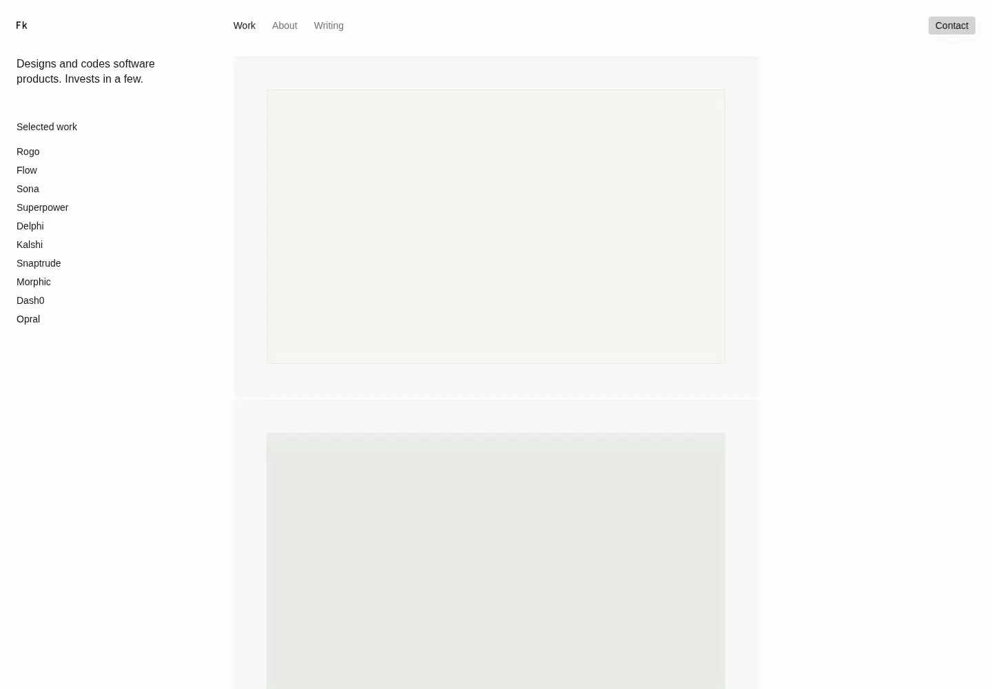 Screenshot of floriankiem.com