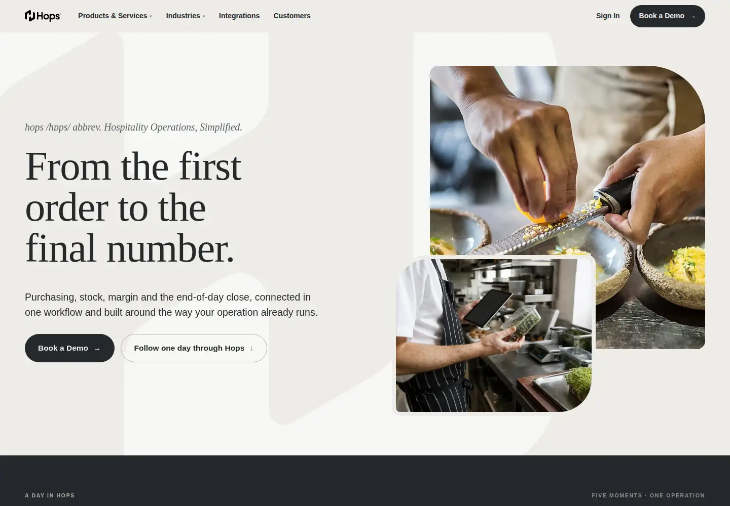 Screenshot of hopshq.com