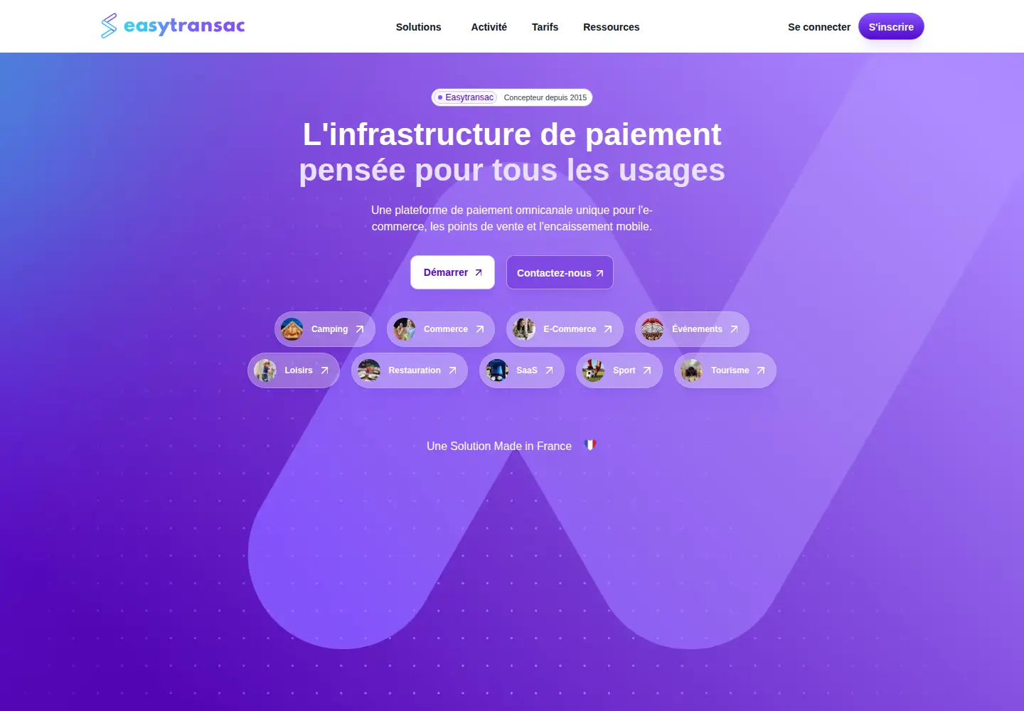 Screenshot of easytransac.com