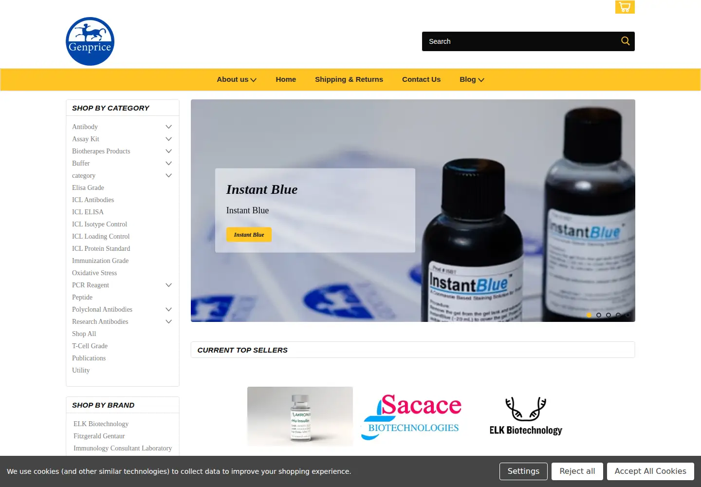 Screenshot of biomedfrontiers.org