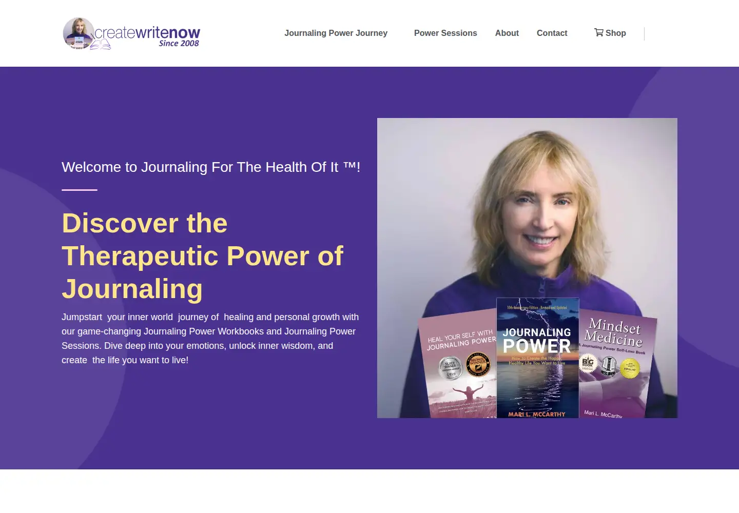 Screenshot of createwritenow.com