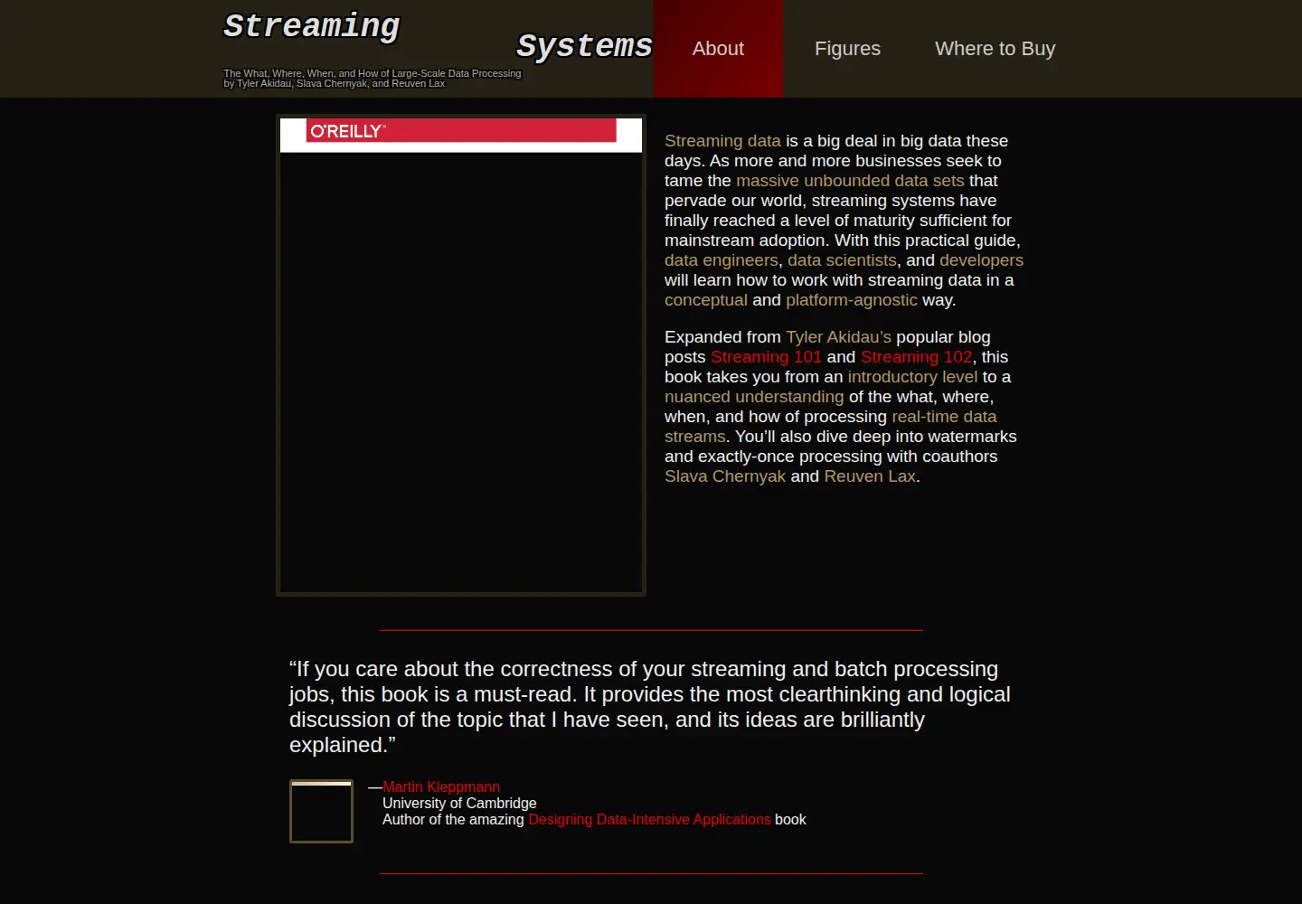 Captured homepage of streamingbook.net in the current scan