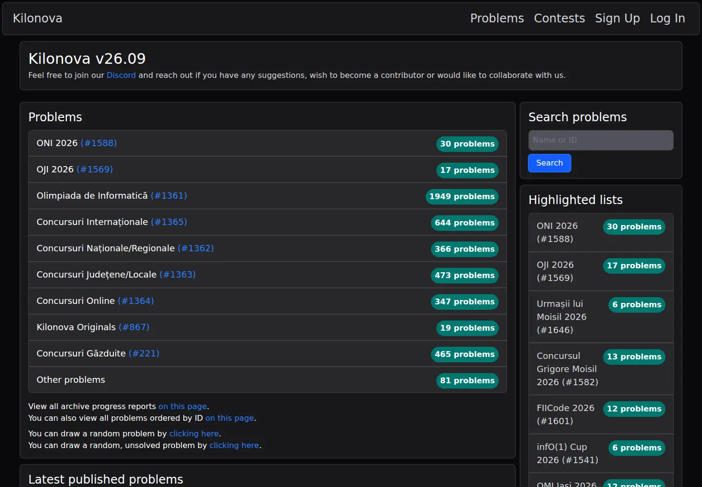 Screenshot of kilonova.ro