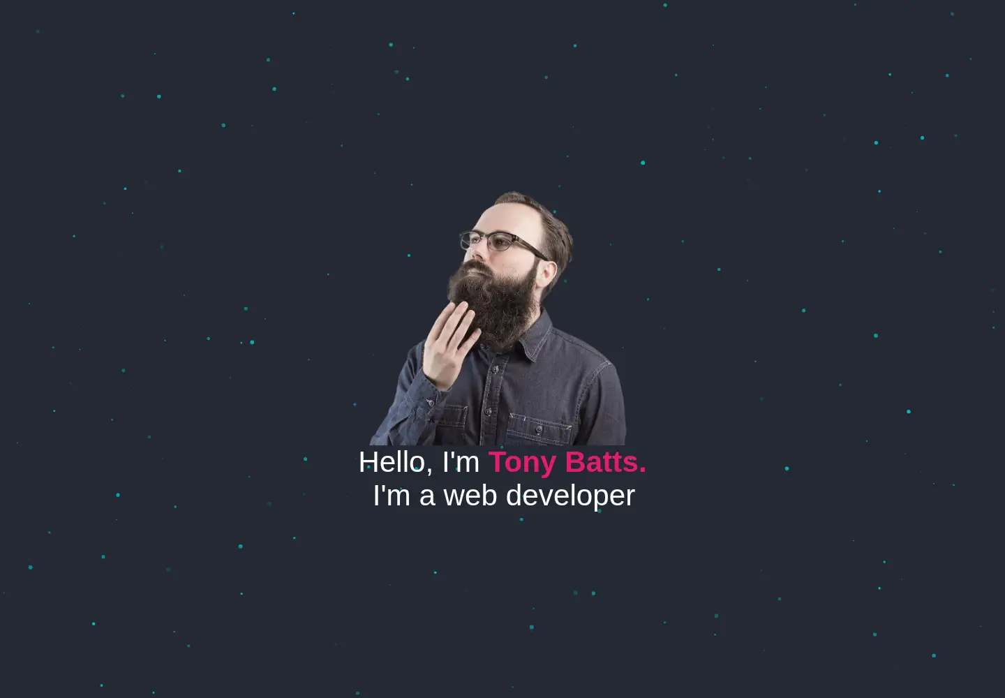 Captured homepage of tonybatts.com in the current scan