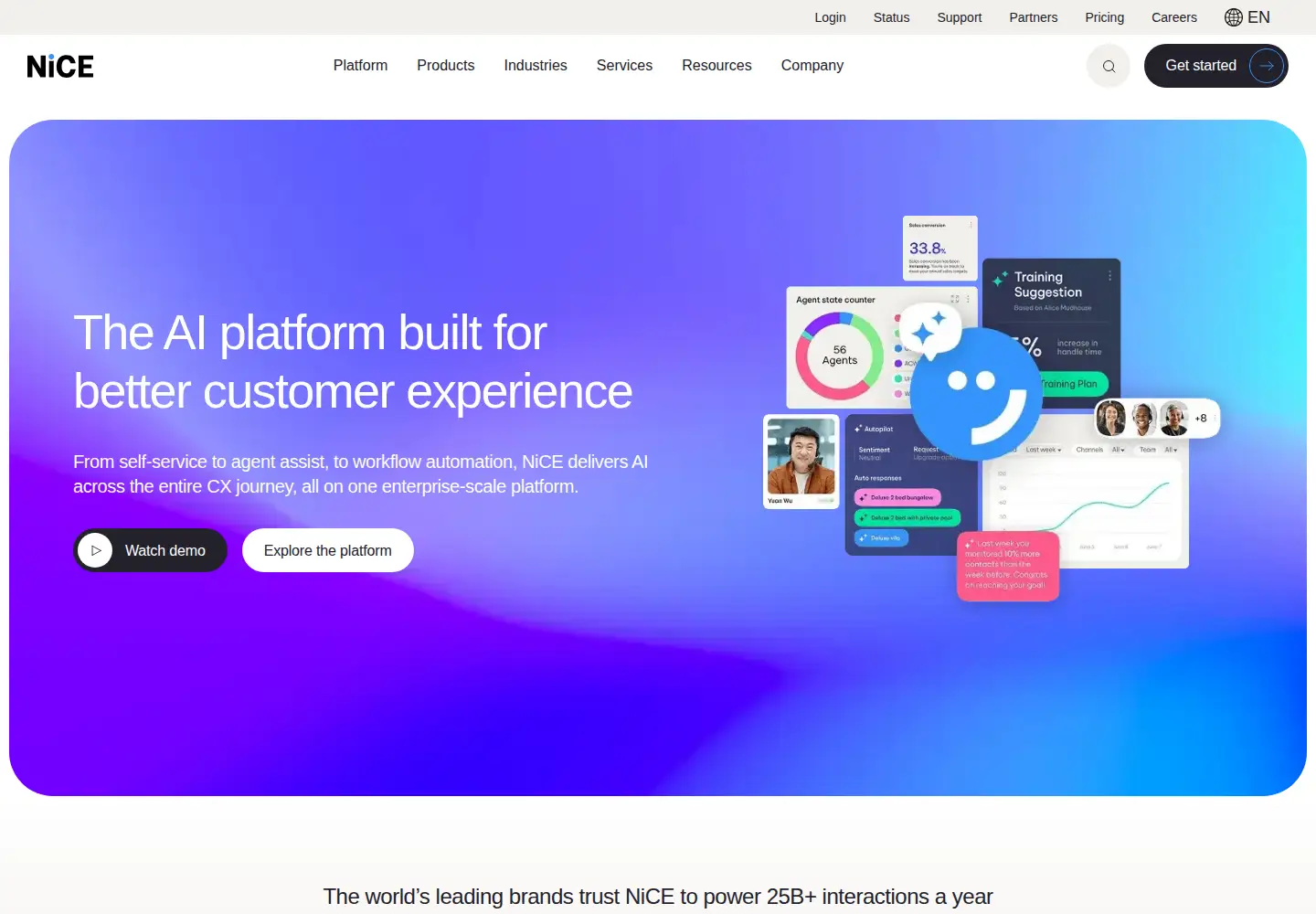 Screenshot of nice.com