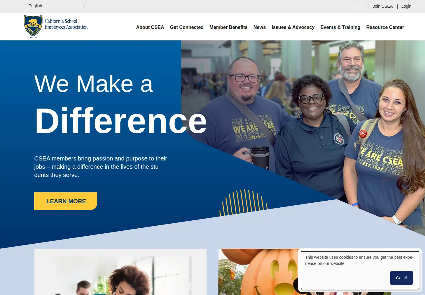 Screenshot of csea.com
