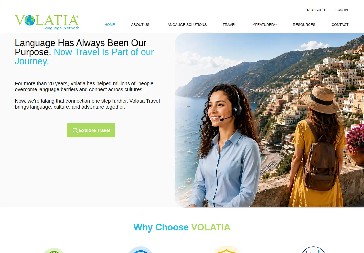 Screenshot of volatia.com