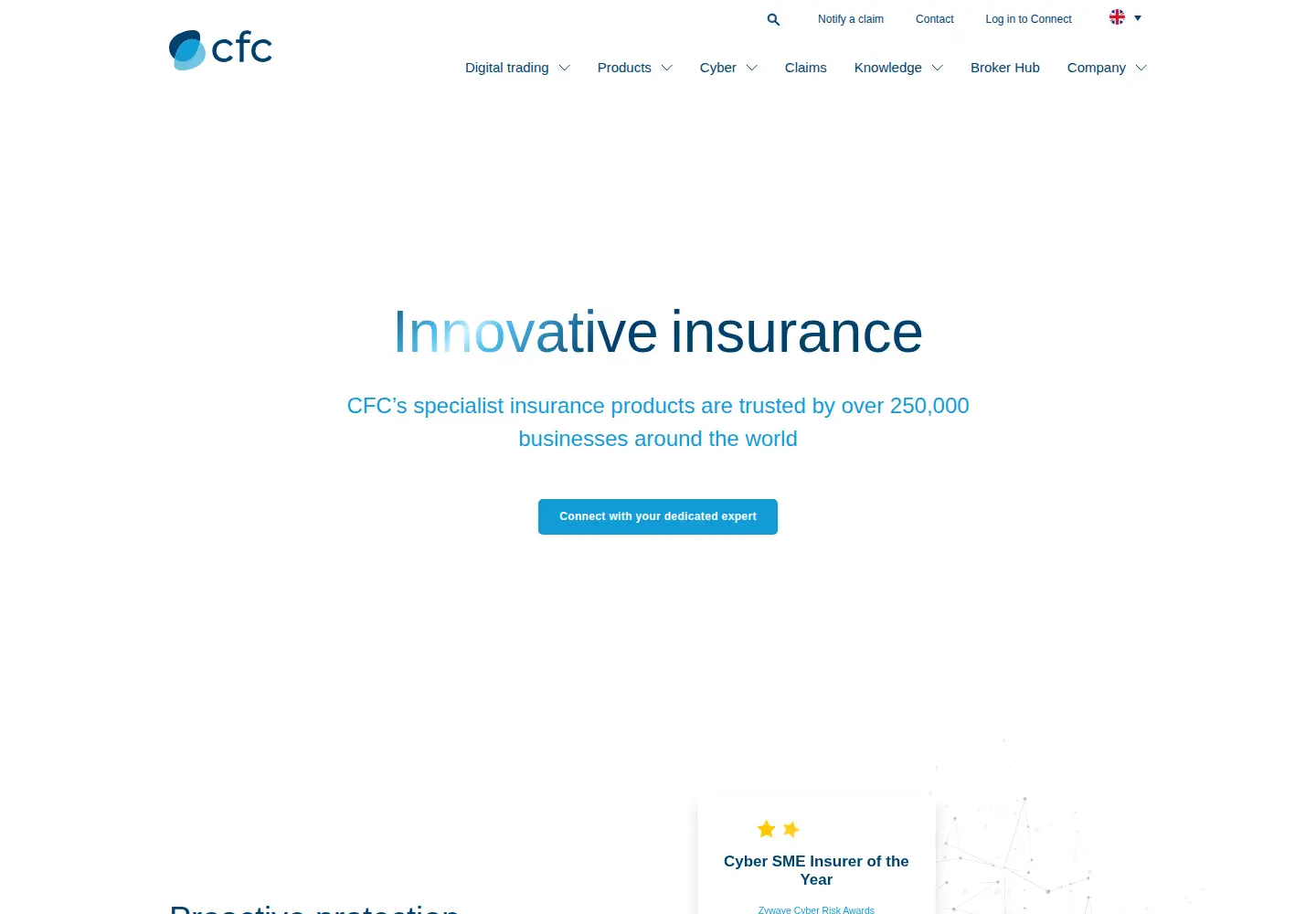 Screenshot of cfc.com