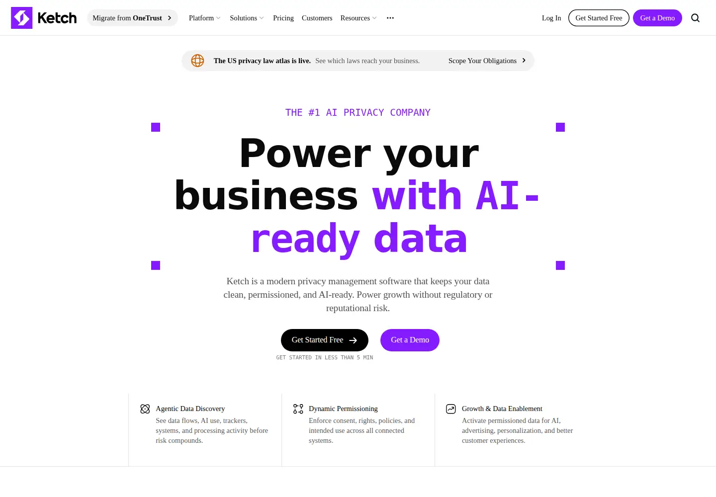 Screenshot of ketch.com