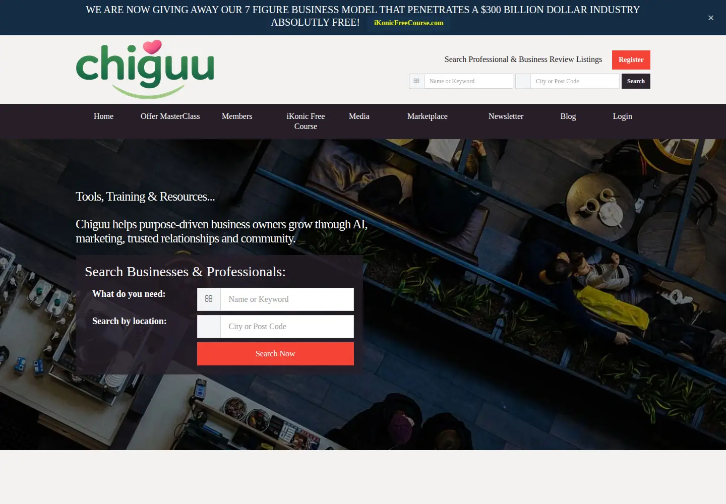 Screenshot of chiguu.com
