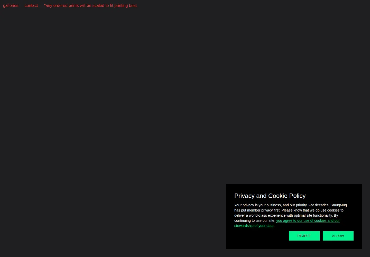 Screenshot of visualchemy.gallery