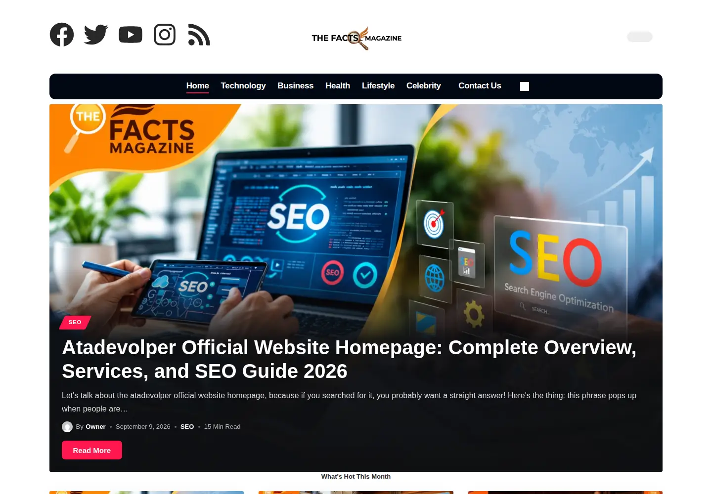 Captured homepage of hypee.sbs in the current scan