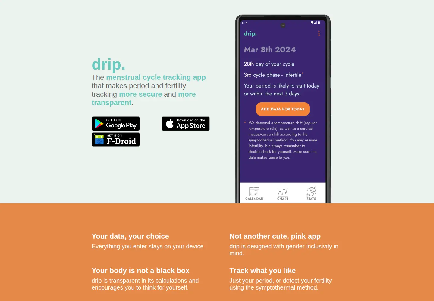 Screenshot of dripapp.org