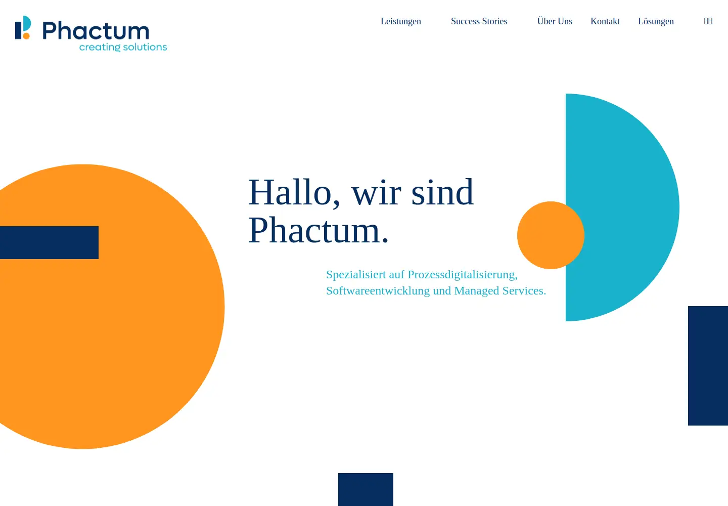 Screenshot of phactum.at