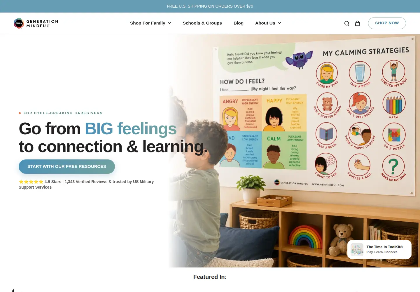 Screenshot of genmindful.com