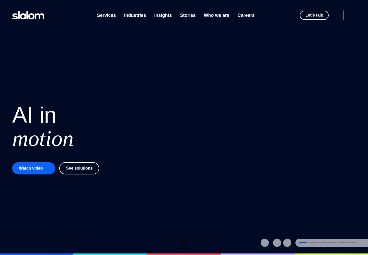 Screenshot of slalom.com