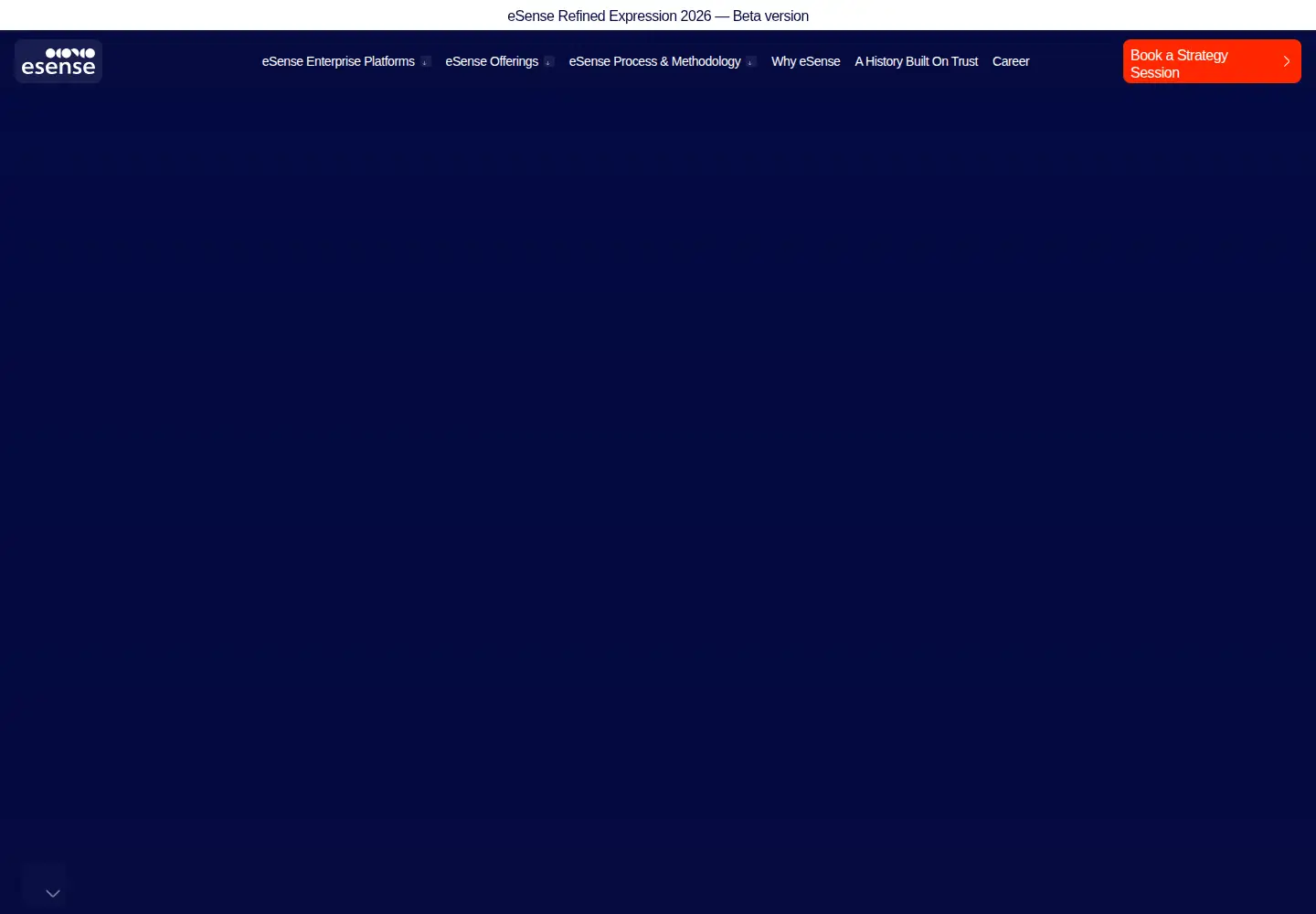 Screenshot of esensesoftware.com