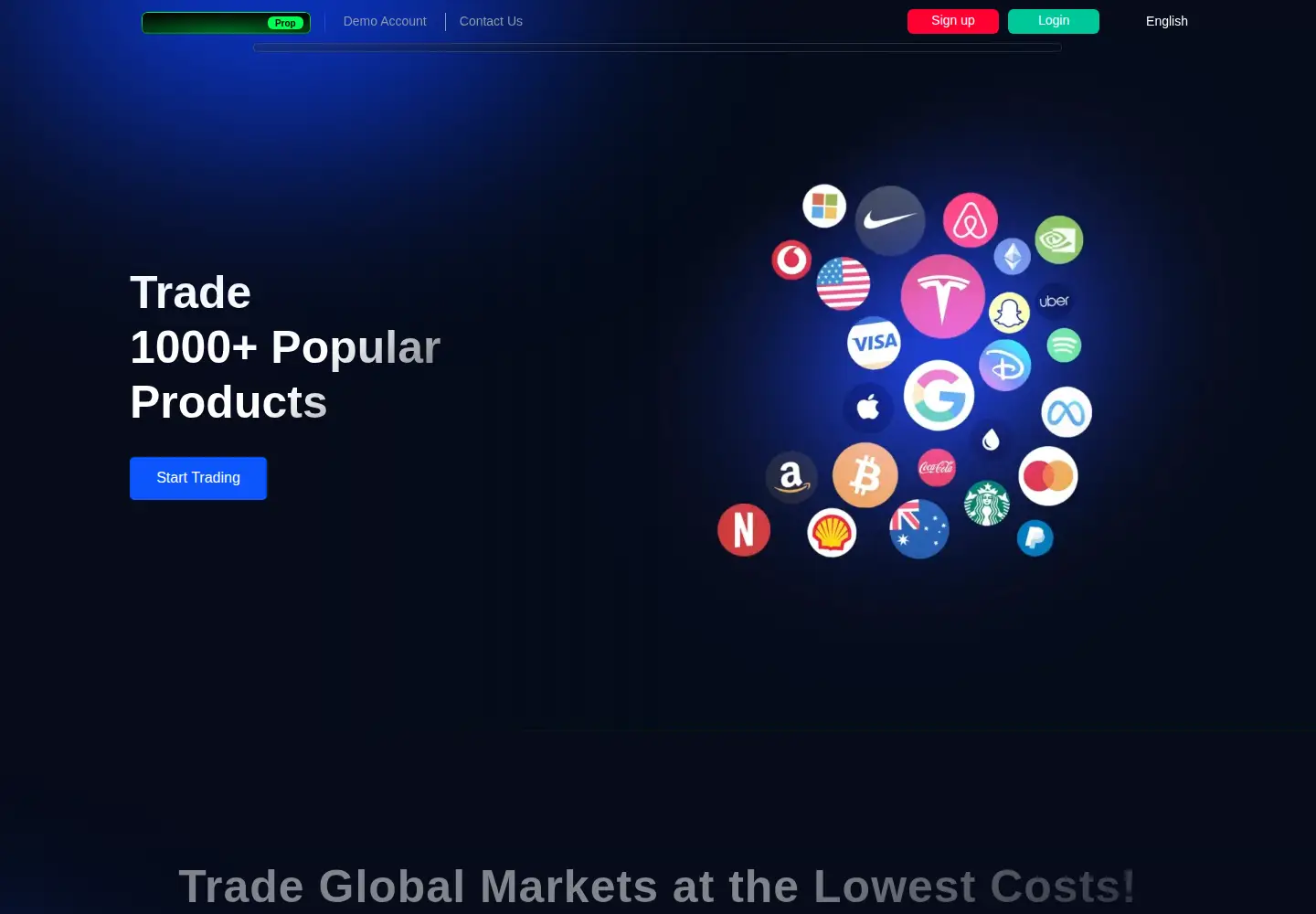 Screenshot of monetamarkets.com