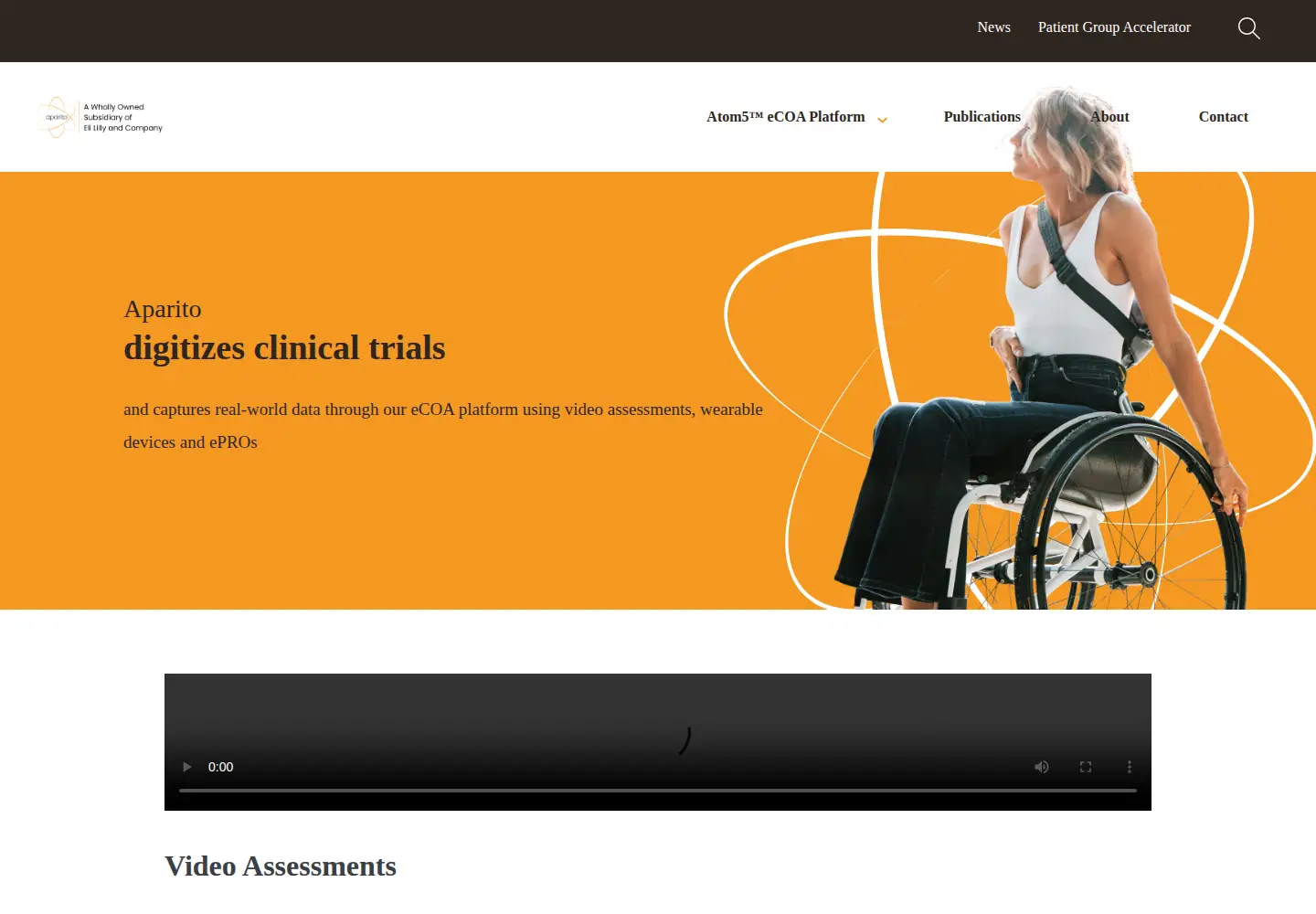 Screenshot of aparito.com