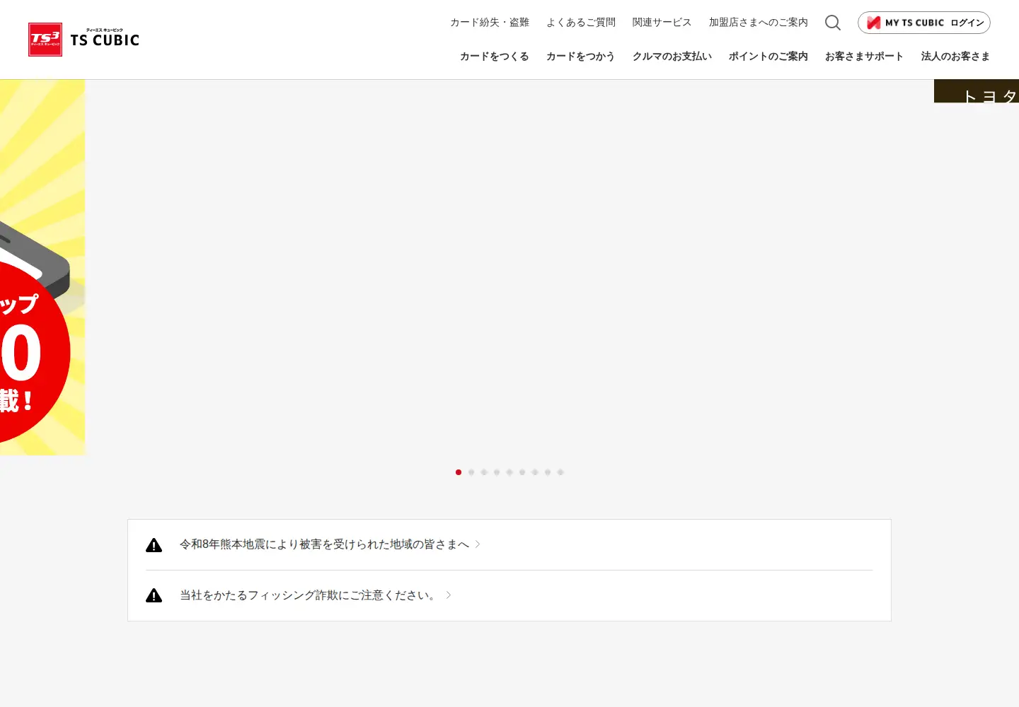 Screenshot of tscubic.com
