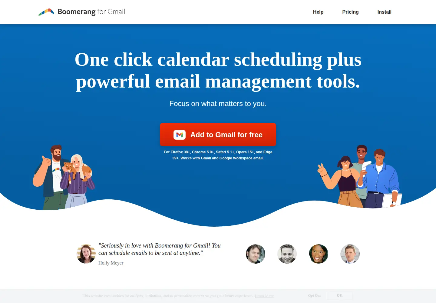 Screenshot of boomeranggmail.com