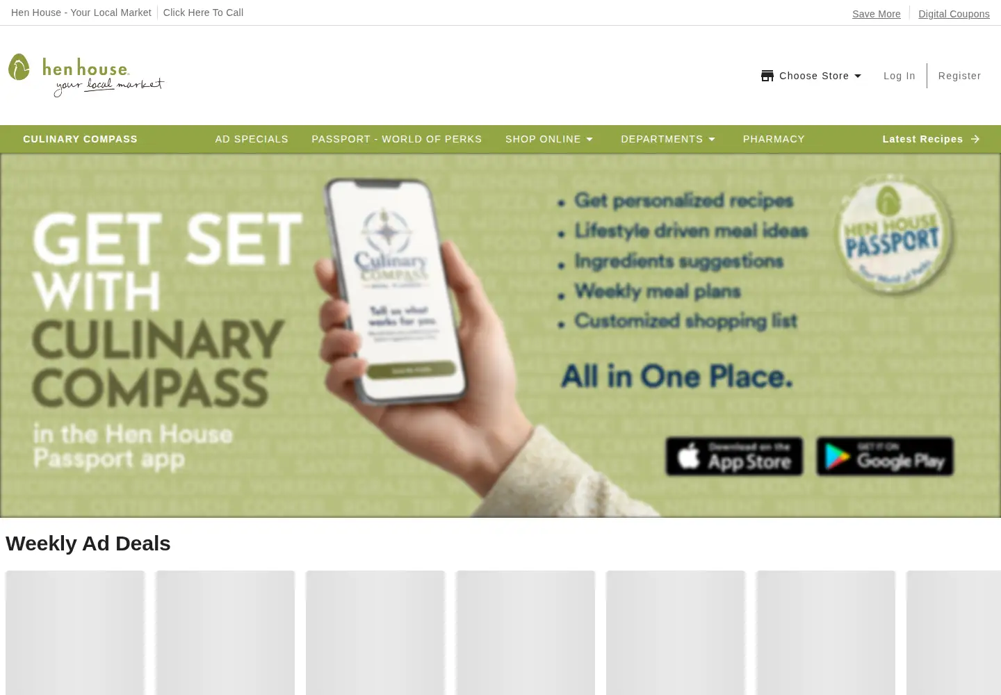 Screenshot of henhouse.com