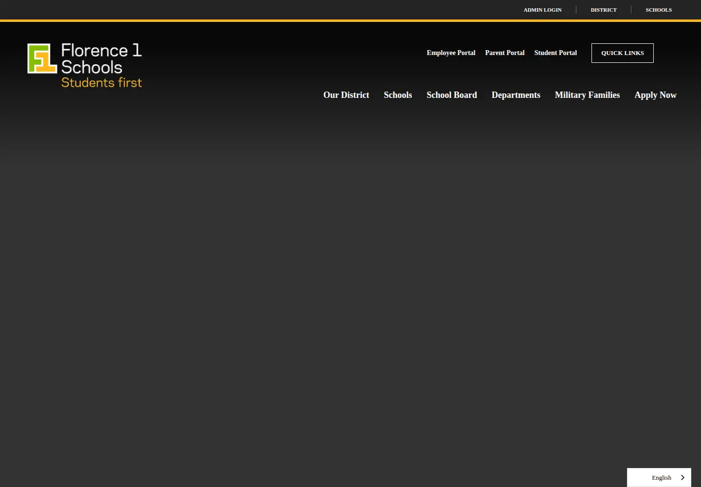 Captured homepage of f1s.org in the current scan