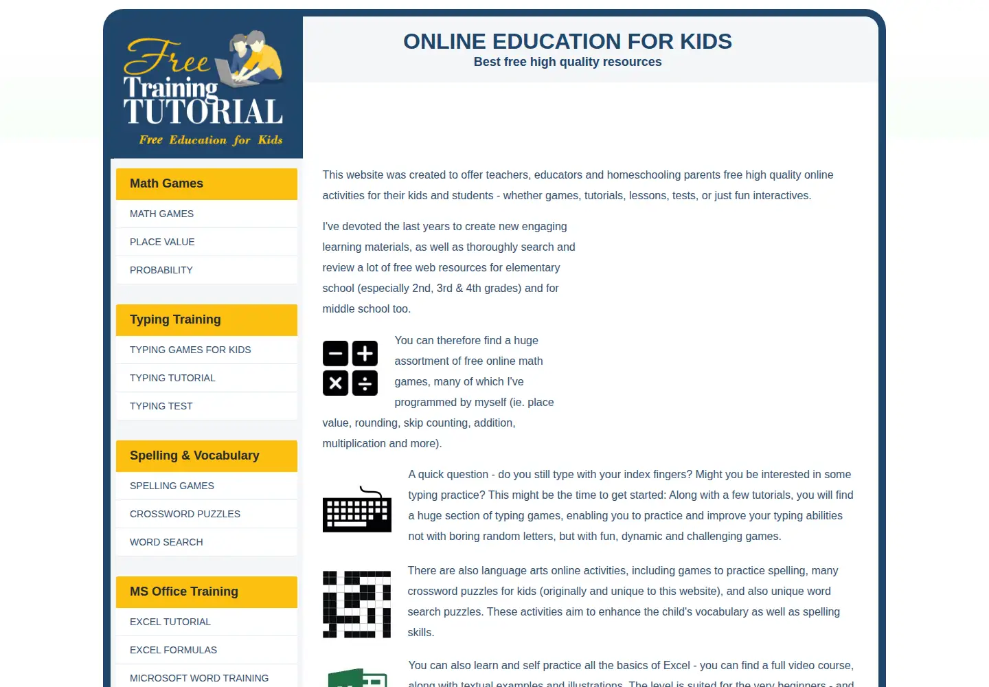 Screenshot of free-training-tutorial.com