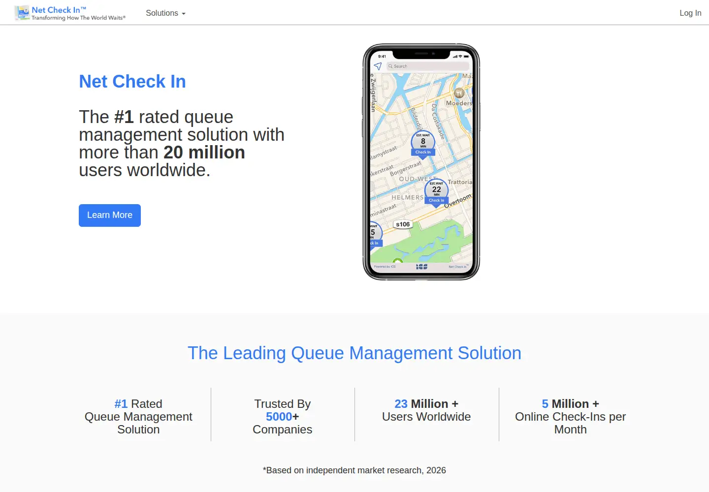 Screenshot of netcheckin.com