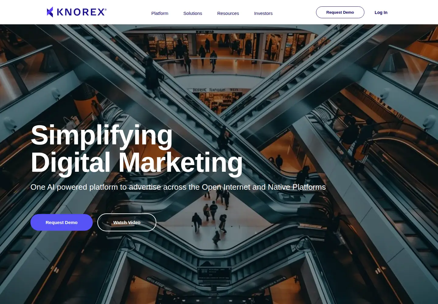 Screenshot of knorex.com