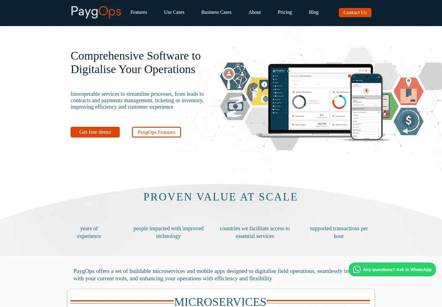 Screenshot of paygops.com