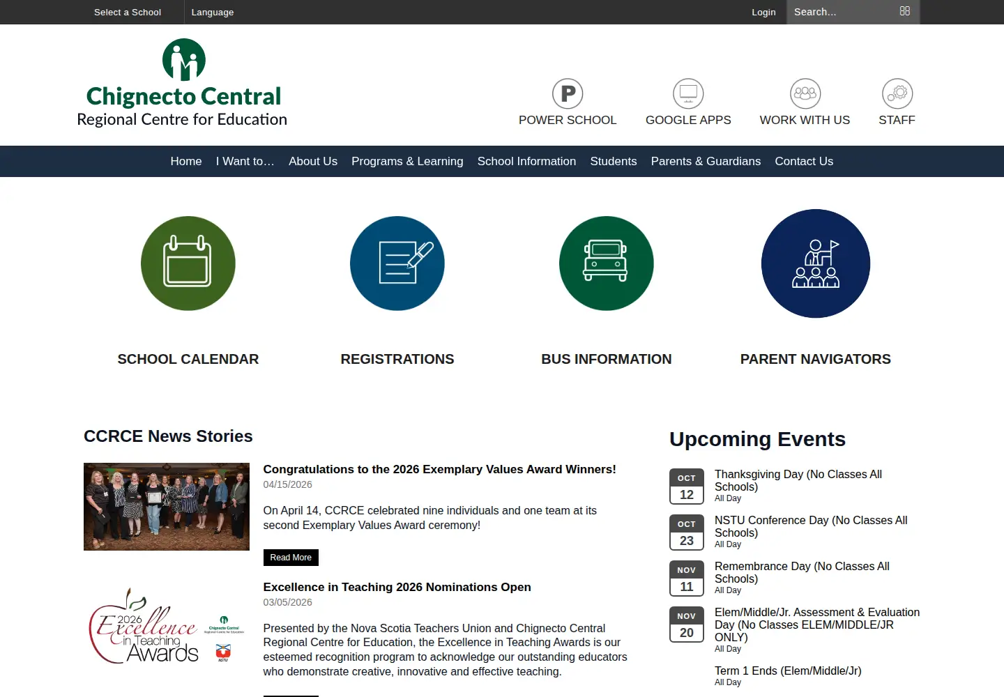 Screenshot of ccrce.ca