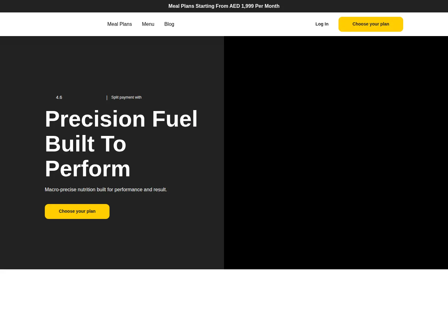 Captured homepage of fueluplife.com in the current scan