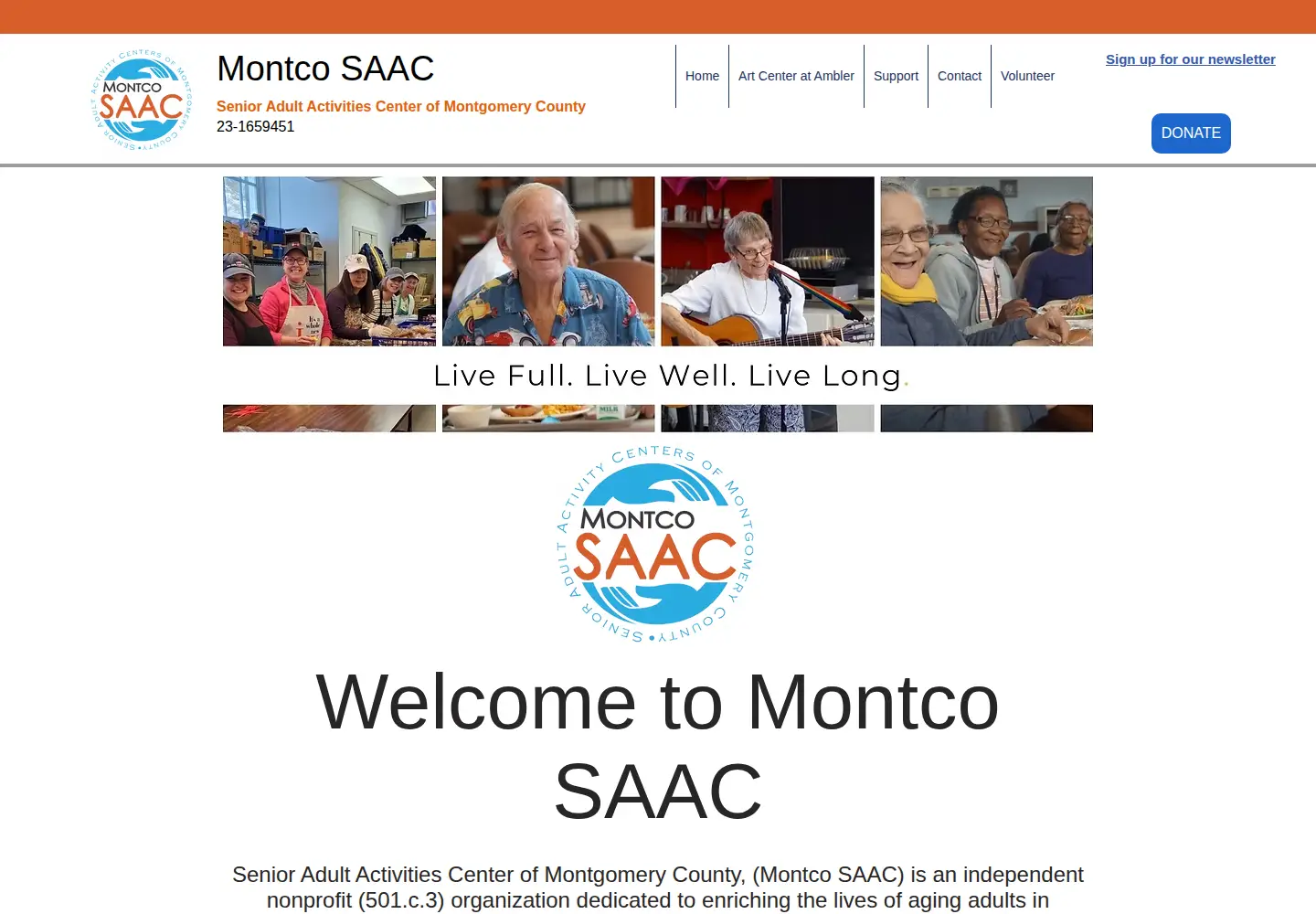 Screenshot of montcosaac.org