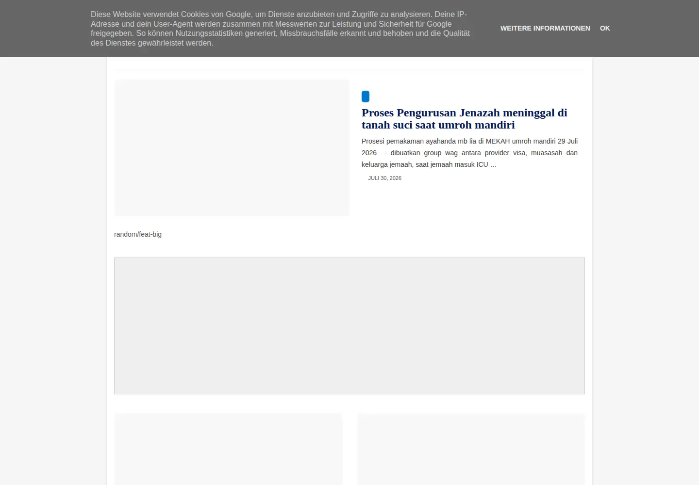Screenshot of gustiyenifamtrip.com