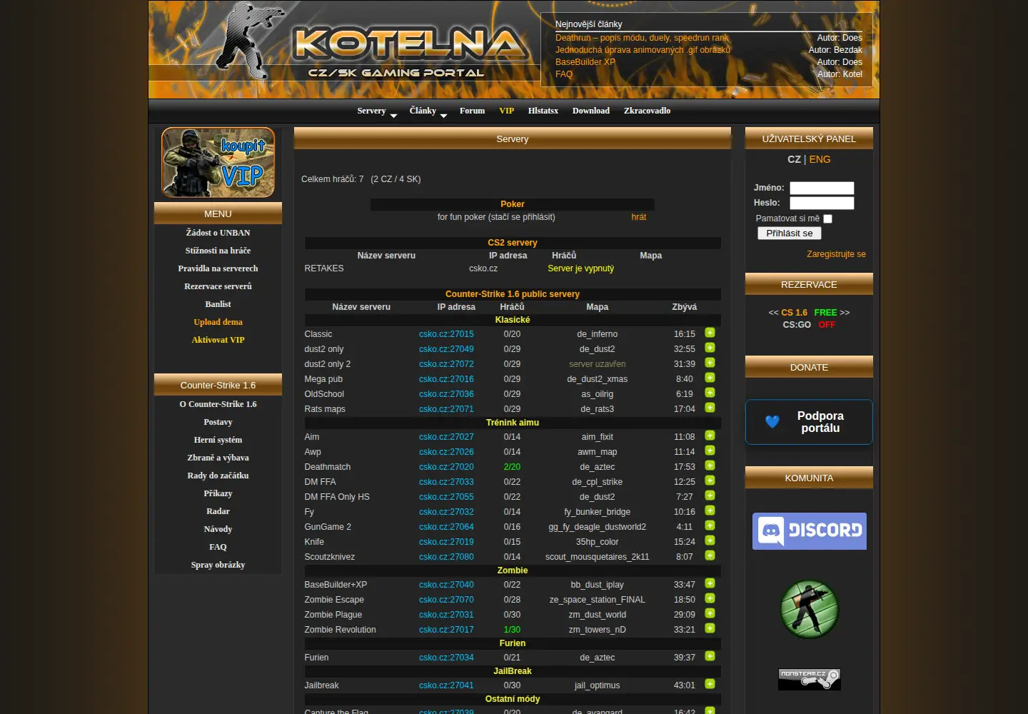 Screenshot of csko.cz