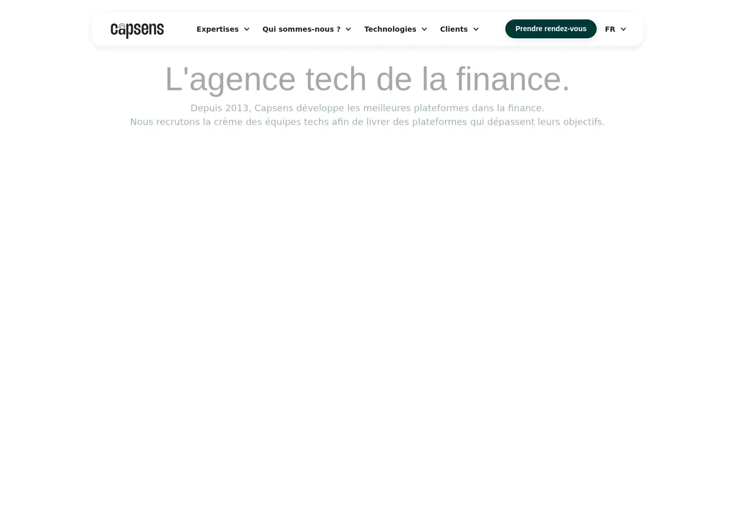 Screenshot of capsens.eu