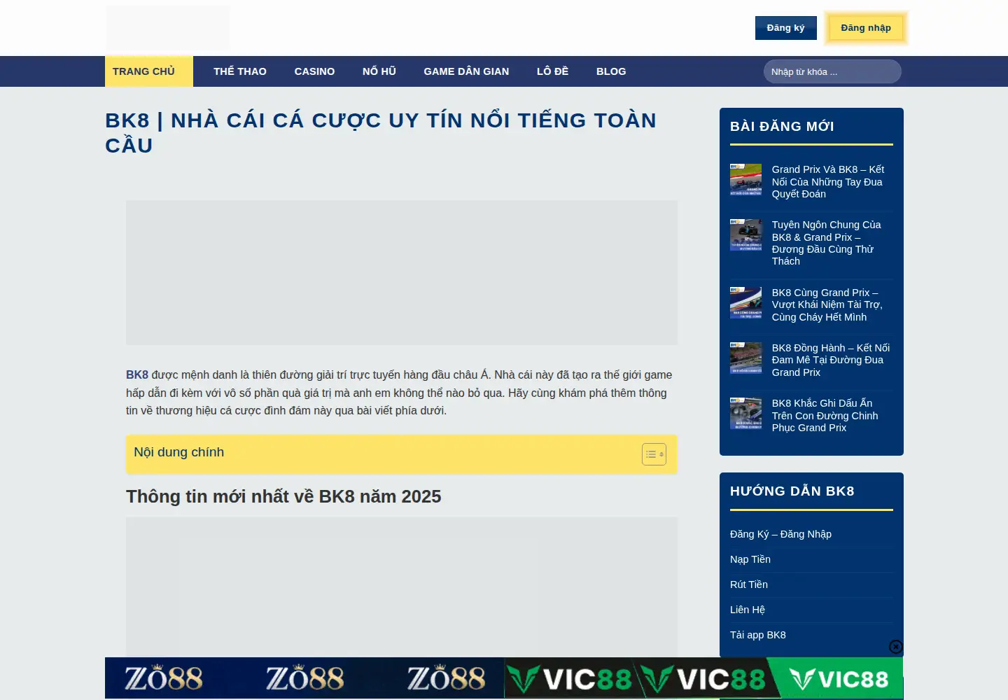 Screenshot of bk8.mom